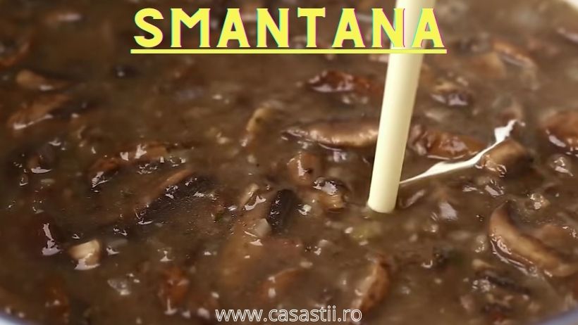 Smantana pentru supa crema de ciuperci