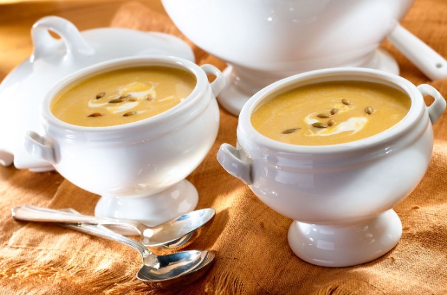 Supa Crema De Dovleac Cu Seminte